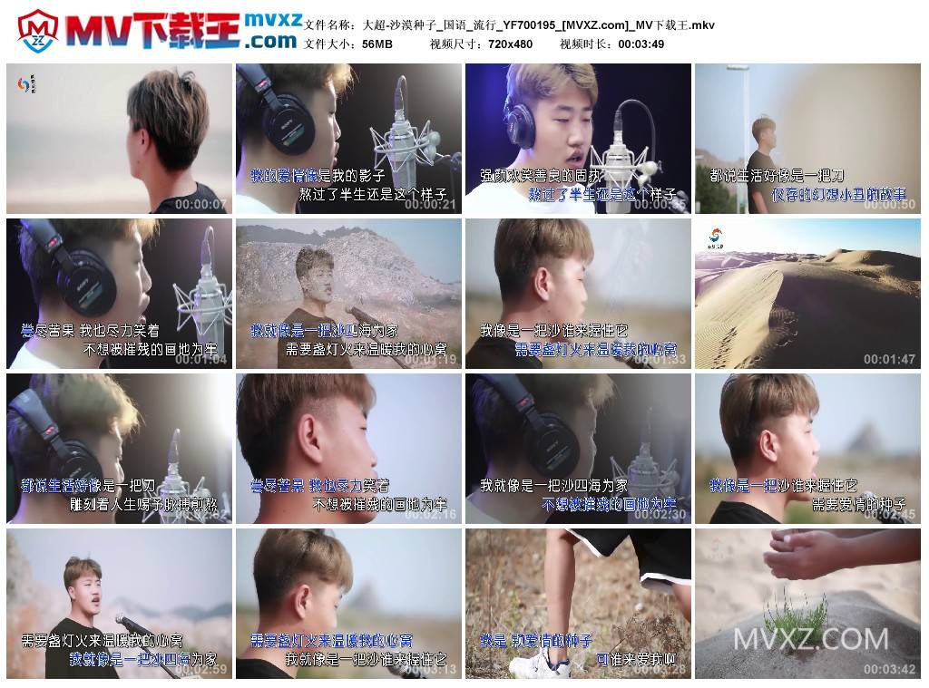 大超-沙漠种子_国语_流行_YF700195